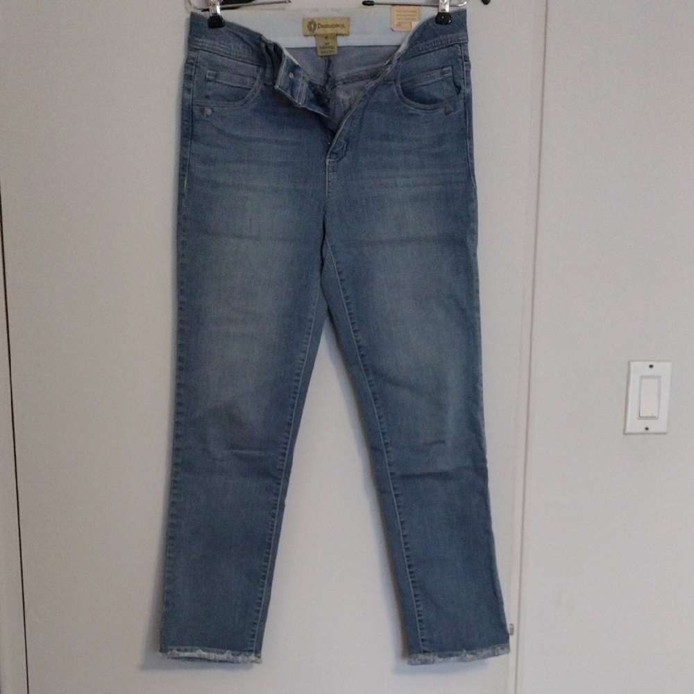Democracy Light Blue Ankle Jeans